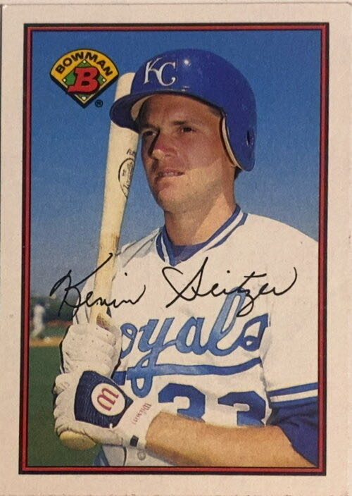 Kevin Seitzer  baseball card collectible - Main Image 3