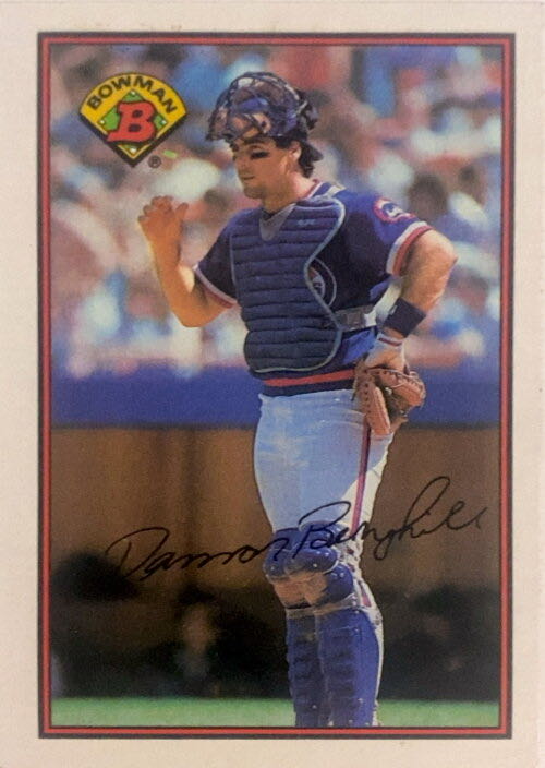 Damon Berryhill  baseball card collectible - Main Image 3