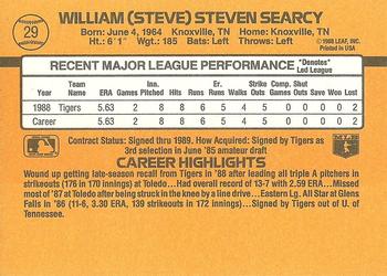 Steve Searcy  baseball card collectible - Main Image 2
