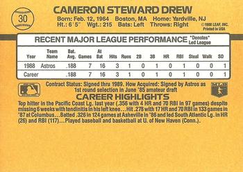 Cameron Drew  baseball card collectible - Main Image 2