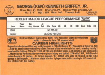 Ken Griffey Jr.  baseball card collectible - Main Image 2