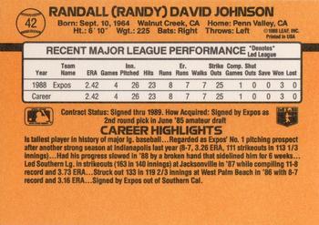 Randy Johnson  baseball card collectible - Main Image 2