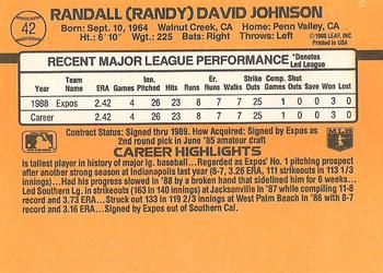 Randy Johnson  baseball card collectible - Main Image 2