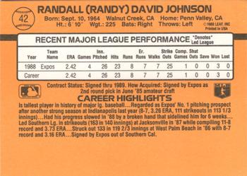 Randy Johnson  baseball card collectible - Main Image 2