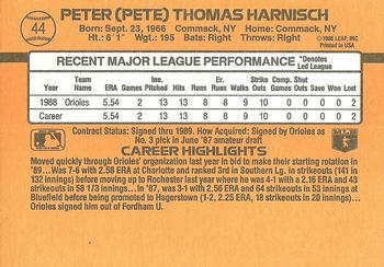 Pete Harnisch  baseball card collectible - Main Image 2