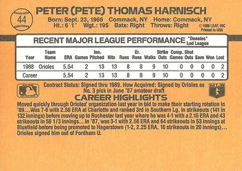 Pete Harnisch  baseball card collectible - Main Image 2