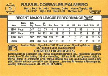 Rafael Palmeiro  baseball card collectible - Main Image 2