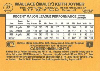 Wally Joyner  baseball card collectible - Main Image 2