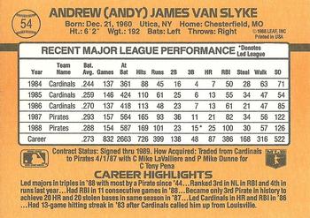 Andy Van Slyke  baseball card collectible - Main Image 2