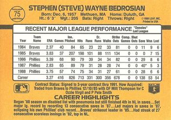 Steve Bedrosian  baseball card collectible - Main Image 2
