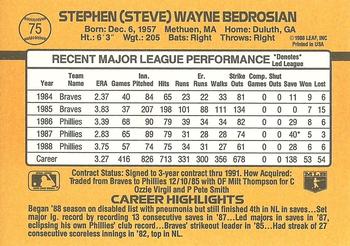 Steve Bedrosian  baseball card collectible - Main Image 2