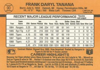 Frank Tanana  baseball card collectible - Main Image 2
