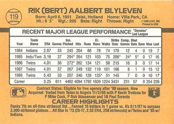 Bert Blyleven  baseball card collectible - Main Image 2