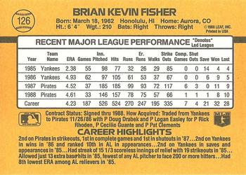 Brian Fisher  baseball card collectible - Main Image 2