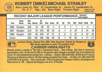 Mike Stanley  baseball card collectible - Main Image 2