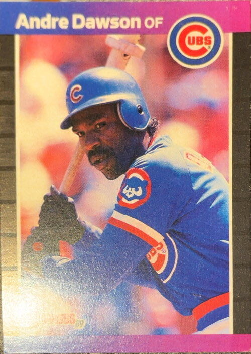 Andre Dawson  baseball card collectible - Main Image 3