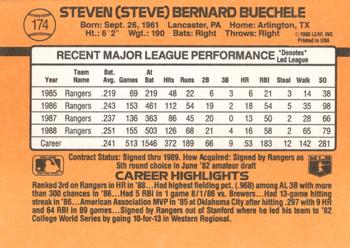 Steve Buechele  baseball card collectible - Main Image 2