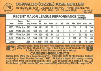 Ozzie Guillen  baseball card collectible - Main Image 2