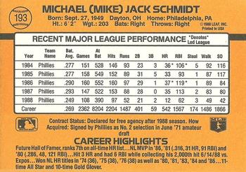 Mike Schmidt  baseball card collectible - Main Image 2