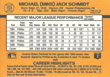 Mike Schmidt  baseball card collectible - Main Image 2