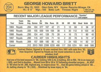 George Brett  baseball card collectible - Main Image 2