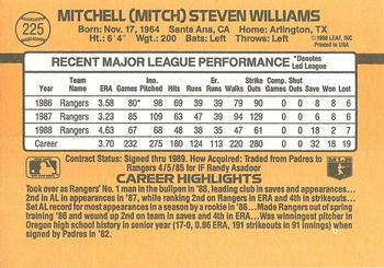 Mitch Williams  baseball card collectible - Main Image 2