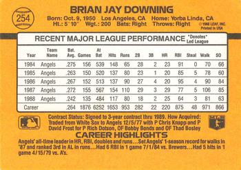 Brian Downing  baseball card collectible - Main Image 2