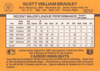 Scott Bradley  baseball card collectible - Main Image 2