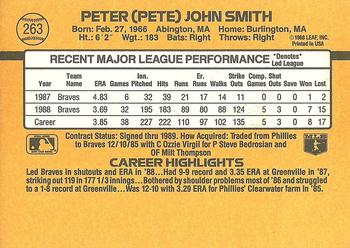 Pete Smith  baseball card collectible - Main Image 2