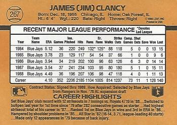 Jim Clancy  baseball card collectible - Main Image 2
