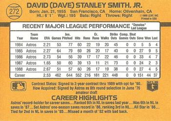 Dave Smith  baseball card collectible - Main Image 2