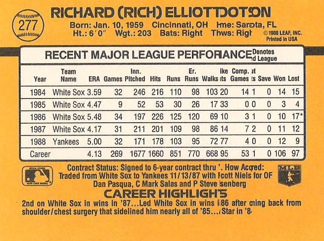 Rich Dotson  baseball card collectible - Main Image 2