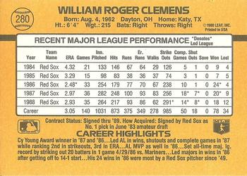 Roger Clemens  baseball card collectible - Main Image 2