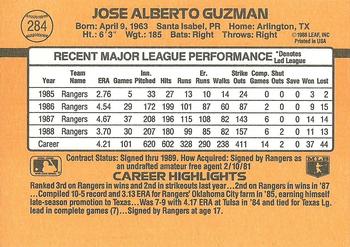 Jose Guzman  baseball card collectible - Main Image 2