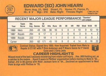 Ed Hearn  baseball card collectible - Main Image 2