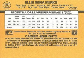 Ellis Burks  baseball card collectible - Main Image 2