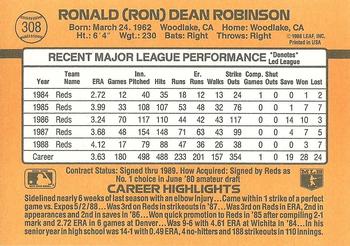 Ron Robinson  baseball card collectible - Main Image 2
