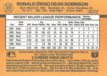 Ron Robinson  baseball card collectible - Main Image 2