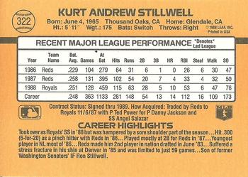 Kurt Stillwell  baseball card collectible - Main Image 2