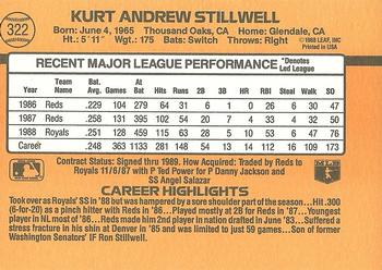 Kurt Stillwell  baseball card collectible - Main Image 2