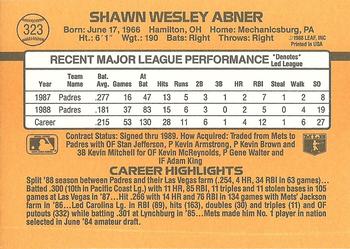 Shawn Abner  baseball card collectible - Main Image 2