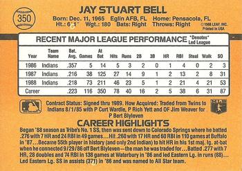 Jay Bell  baseball card collectible - Main Image 2