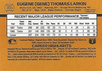 Gene Larkin  baseball card collectible - Main Image 2