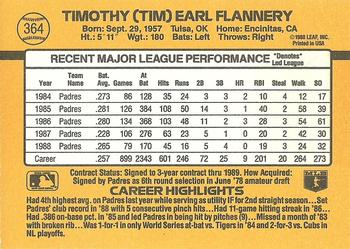 Tim Flannery  baseball card collectible - Main Image 2