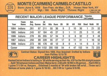 Carmen Castillo  baseball card collectible - Main Image 2