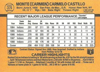 Carmen Castillo  baseball card collectible - Main Image 2