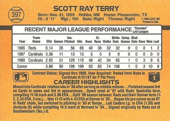 Scott Terry  baseball card collectible - Main Image 2