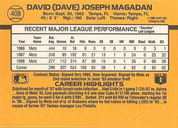 Dave Magadan  baseball card collectible - Main Image 2