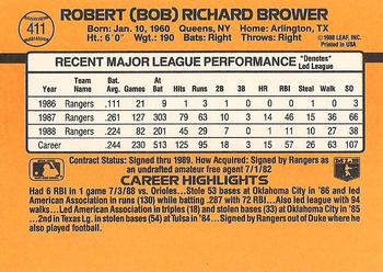 Bob Brower  baseball card collectible - Main Image 2