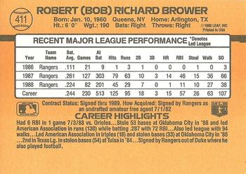 Bob Brower  baseball card collectible - Main Image 2